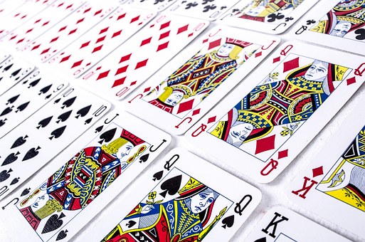 cartes, valet, reine, pique, carreau